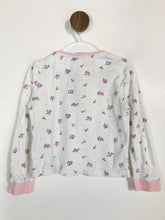 Load image into Gallery viewer, John Lewis Kid's Cotton Floral T-Shirt | 2 years | White