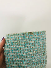 Load image into Gallery viewer, Jean Muir Women's Tweed Overcoat | UK12 | Blue