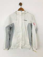 Load image into Gallery viewer, Columbia Women's Contrast Panel Windbreaker Raincoat Jacket | L UK14 | White