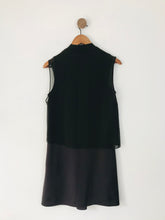 Load image into Gallery viewer, AllSaints Women’s Draped V-Neck Wrap Dress | UK8 | Grey