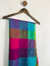 Load image into Gallery viewer, Erfurt Women's Wool Check Gingham Scarf | OS | Multicoloured