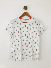 Load image into Gallery viewer, Boden Women's Shoe Print T-Shirt | M UK10-12 | White