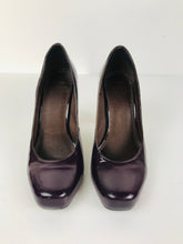 Load image into Gallery viewer, Topshop Women's Patent Court Heels | EU39 UK6 | Purple