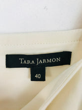 Load image into Gallery viewer, Tara Jarmon Women’s Empire Line Pinafore Style Dress | 40 UK12 | White