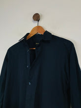 Load image into Gallery viewer, Massimo Dutti Women's Cotton Navy Button-Up Shirt | S UK8 | Blue