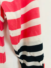 Load image into Gallery viewer, Fat Face Women’s Stripe Knit Button-Up Dress | UK8 | Multi