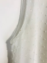 Load image into Gallery viewer, Reiss Women's Sheer Sleeveless Blouse | UK8 | White