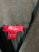 Load image into Gallery viewer, Monsoon Women's V Neck Sheath Dress | UK16 | Brown