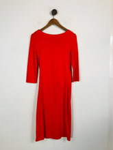 Load image into Gallery viewer, French Connection Women's Pleated Sheath Dress | UK12 | Red