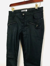 Load image into Gallery viewer, Mint Velvet Women's Matte Effect Skinny Jeans | UK10 | Black