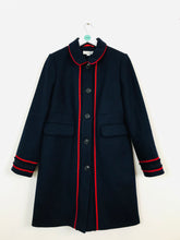 Load image into Gallery viewer, Boden Women’s Wool Pea Coat | UK12 | Blue
