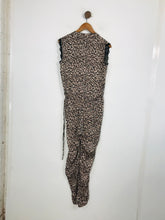 Load image into Gallery viewer, Rosemunde Women's Leopard Print Jumpsuit NWT | EU36 UK8 | Brown