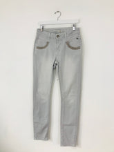 Load image into Gallery viewer, Mos Mosh Women’s Skinny Jeans | UK10-12 W29 L31 | Grey