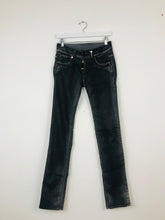 Load image into Gallery viewer, High Use by Claire Campbell Womens Straight-Leg Jeans | IT42 UK10 W28 L33 | Washed Black