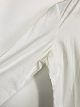 Load image into Gallery viewer, Paul Costelloe Women's Button-Up Shirt | L | White