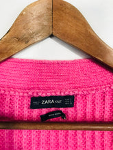 Load image into Gallery viewer, Zara Women's Beaded Cardigan | S UK8 | Pink