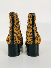 Load image into Gallery viewer, Clarks Women's Leopard Print Ankle Boots | UK4 | Multicoloured