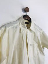 Load image into Gallery viewer, Tommy Hilfiger Women's Zip Button-Up Shirt | L UK14 | Beige