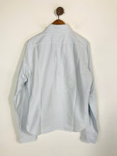Load image into Gallery viewer, Abercrombie & Fitch Men's Cotton Striped Button-Up Shirt | M | Blue