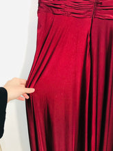 Load image into Gallery viewer, Biba Women's Ruched Maxi Dress | UK16 | Red