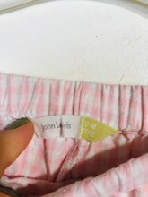 Load image into Gallery viewer, John Lewis Kid's Cotton Check Gingham Casual Trousers | 12-18 months | Pink