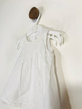 Load image into Gallery viewer, The White Company Kid's Cotton Polka Dot Tank Top | 0-3 months | White