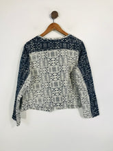 Load image into Gallery viewer, M&S Women's Boho Lulu Kennedy Indigo Blazer Jacket | UK18 | Multicoloured