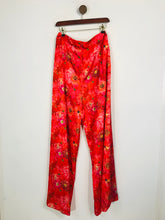 Load image into Gallery viewer, Isabel Manns Women's Floral Wide Leg Reversible Trousers NWT | S UK8 | Multicoloured