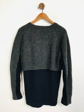 Load image into Gallery viewer, Acne Studios Women's Colour Block Crop Jumper | M UK10-12 | Multicoloured