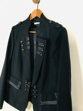 Load image into Gallery viewer, Basler Women's Smart Military Jacket | UK18 | Blue