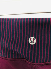 Load image into Gallery viewer, Lululemon Women’s Low Rise Cropped Gym Yoga Leggings | 4 XS UK8 | Burgundy Red
