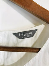 Load image into Gallery viewer, TM Lewin Women's Striped Smart Tank Top | UK10 | White