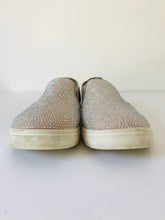 Load image into Gallery viewer, Miss KG Diamanté Pumps Trainers | 37 UK4 | Pink