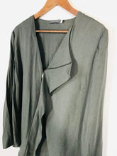 Load image into Gallery viewer, Mint Velvet Women's Long Sleeve Zip Blouse | UK18 | Grey