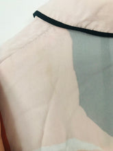 Load image into Gallery viewer, Oliver Bonas Women's Graphic Print Button-Up Shirt | UK10 | Pink
