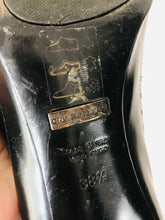 Load image into Gallery viewer, Armani Women's Leather Court Heels | 38.5 UK5.5 | Black