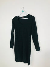 Load image into Gallery viewer, Phase Eight Bodycon Knit Dress | UK8 | Black