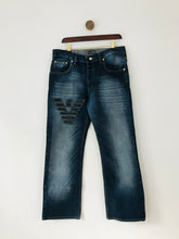 Load image into Gallery viewer, Armani Jeans Men’s Straight Leg Jeans | 33 | Blue