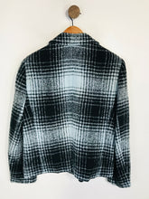Load image into Gallery viewer, Gerry Weber Women's Wool Check Gingham Blazer Jacket | UK16 | Grey