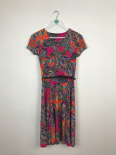 Load image into Gallery viewer, Lauren Ralph Lauren Womens Fit & Flare Knee Length Dress | XS UK6-8 | Multicolour