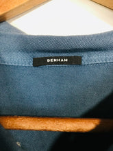 Load image into Gallery viewer, Denham Men's Polo Shirt | L | Blue