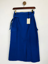 Load image into Gallery viewer, Tela Women's Midi Skirt NWT | UK10 | Blue