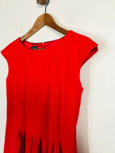 Load image into Gallery viewer, Hobbs Women's Pleated Midi Dress | UK10 | Red