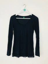 Load image into Gallery viewer, Benetton Women’s Long Sleeve Tshirt | M UK10-12 | Blue