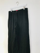 Load image into Gallery viewer, Kenzo Women’s Wide Leg Culottes Trousers | 44 UK14 | Black