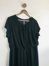 Load image into Gallery viewer, Oliver Black Women's Pleated Sheath Dress | XL UK16 | Black