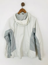 Load image into Gallery viewer, Columbia Women's Contrast Panel Windbreaker Raincoat Jacket | L UK14 | White