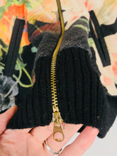 Load image into Gallery viewer, Ted Baker Women's Wool Floral Cardigan | 1 UK8 | Black