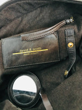 Load image into Gallery viewer, David & Scotti Women’s Leather Shoulder Bag Handbag | Medium | Brown