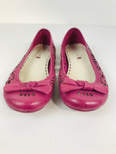 Load image into Gallery viewer, Hush Puppies Women's Cutout Flats Shoes | UK6 | Purple